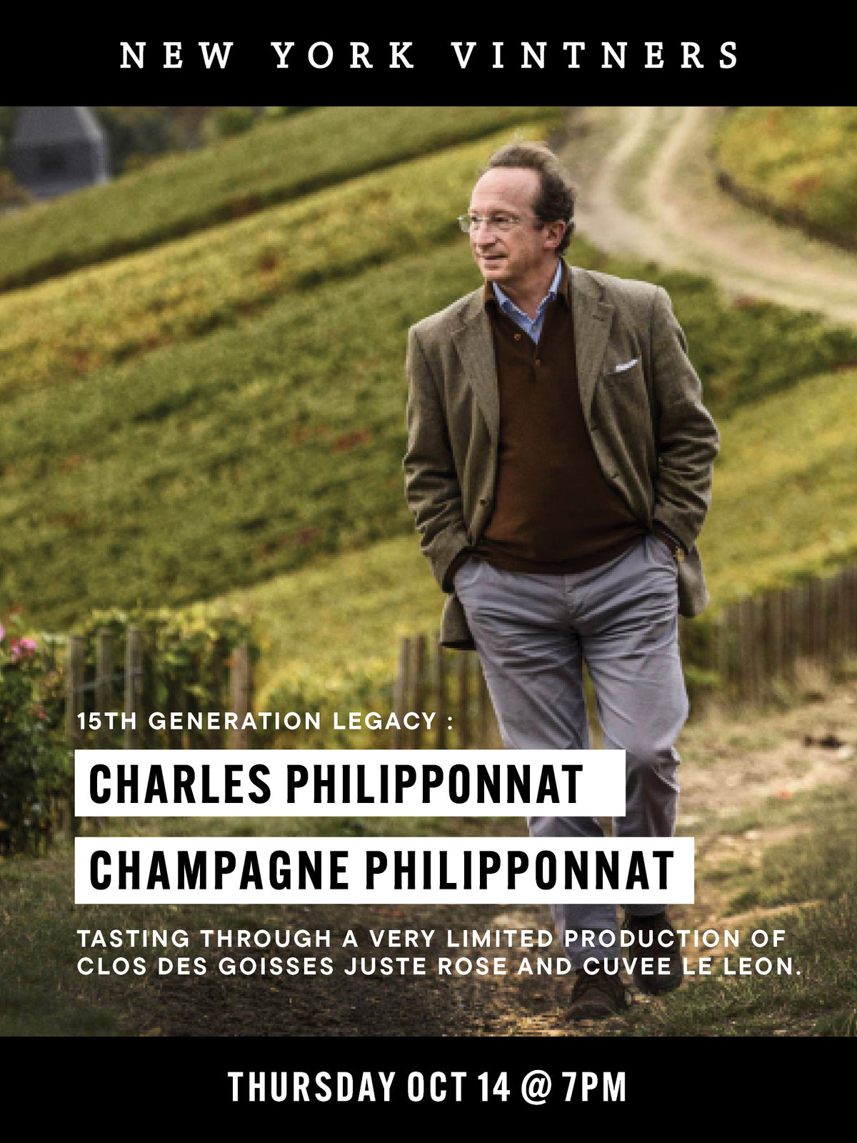 CHARLES PHILIPPONNAT OF CHAMPAGNE PHILIPPONNAT